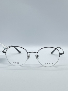 Gọng kính cận parim mã PG83422 tròn đen